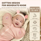 Swaddle Sleep Suit for Newborns, Arms-Up Position, Snug Fit Supports Natural Sleep Reflex, 0–6 Months